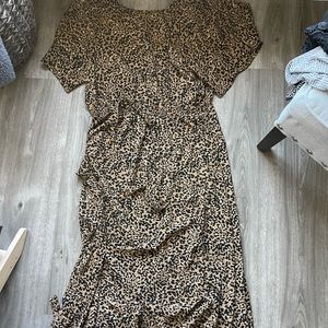 Animal print Mach dress